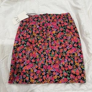 Zara Floral Skirt